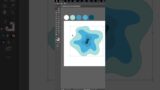 Paper cutout effect in adobe illustrator #shorts